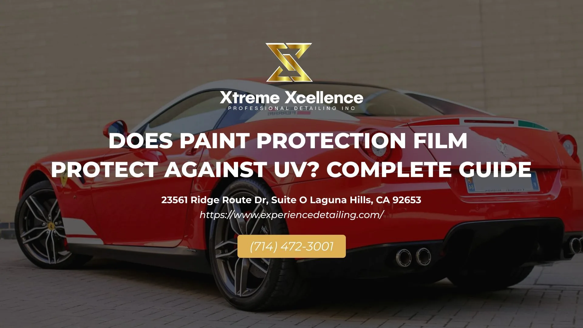 Does Paint Protection Film Protect Against UV?
