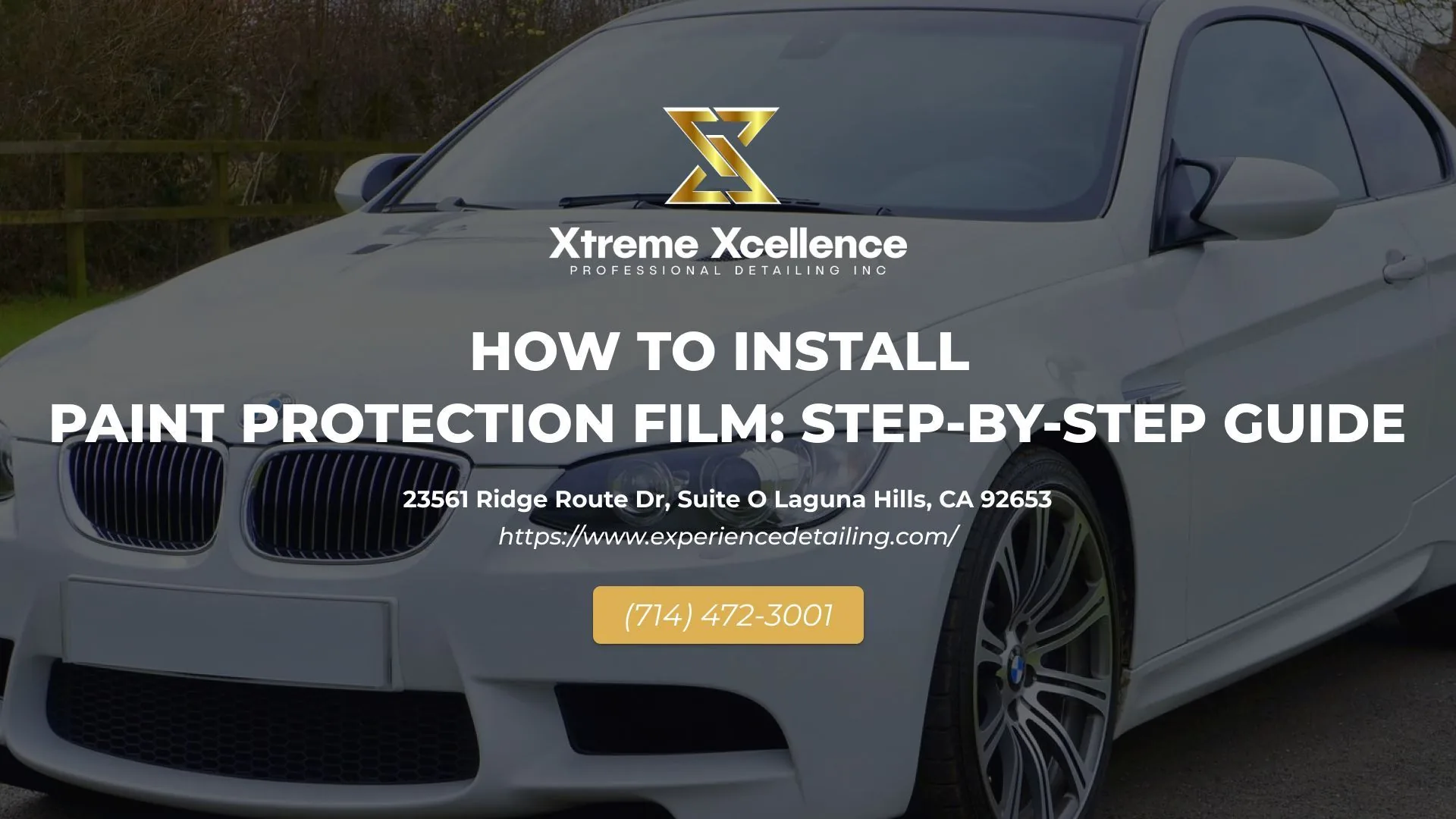 How To Install Paint Protection Film